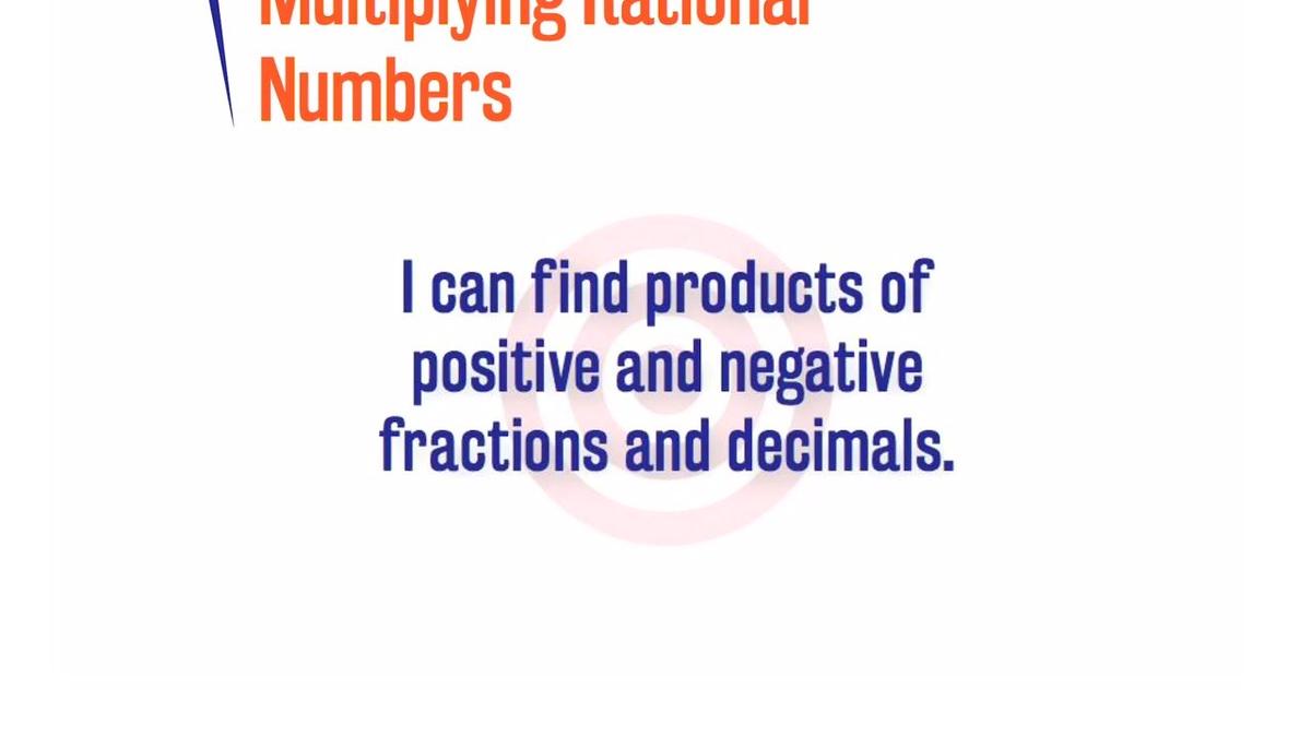 ORSP 2.5.2 Multiplying Rational Numbers