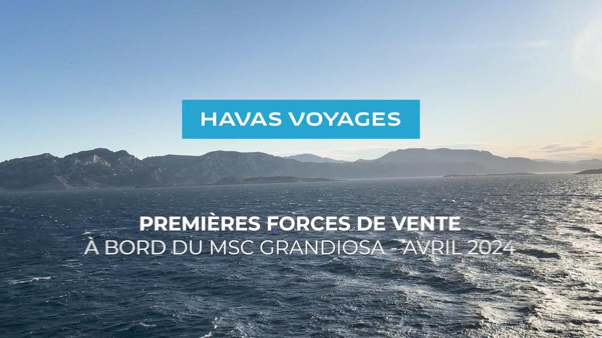 Havas Voyages. 1ères forces de vente agences franchisées 2024.