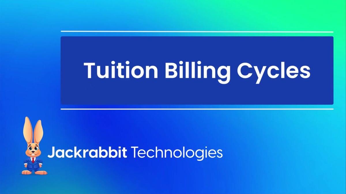 Tuition Billing Cycles