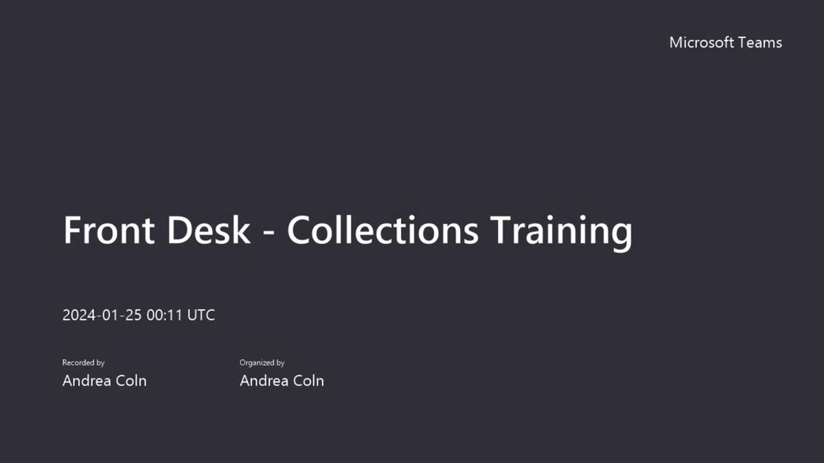 Front Desk  Collections Training Recording-20240124_190948-Meeting Recording
