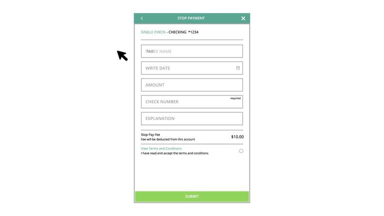Stop Payment