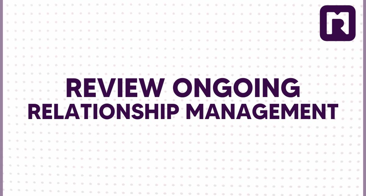 Optimize Operations Video 3.4 - Ongoing Relationship Management with Drivers
