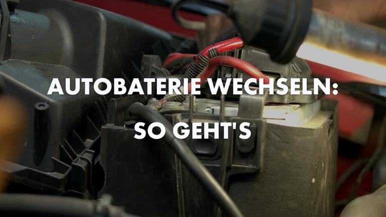 Autobatterie wechseln