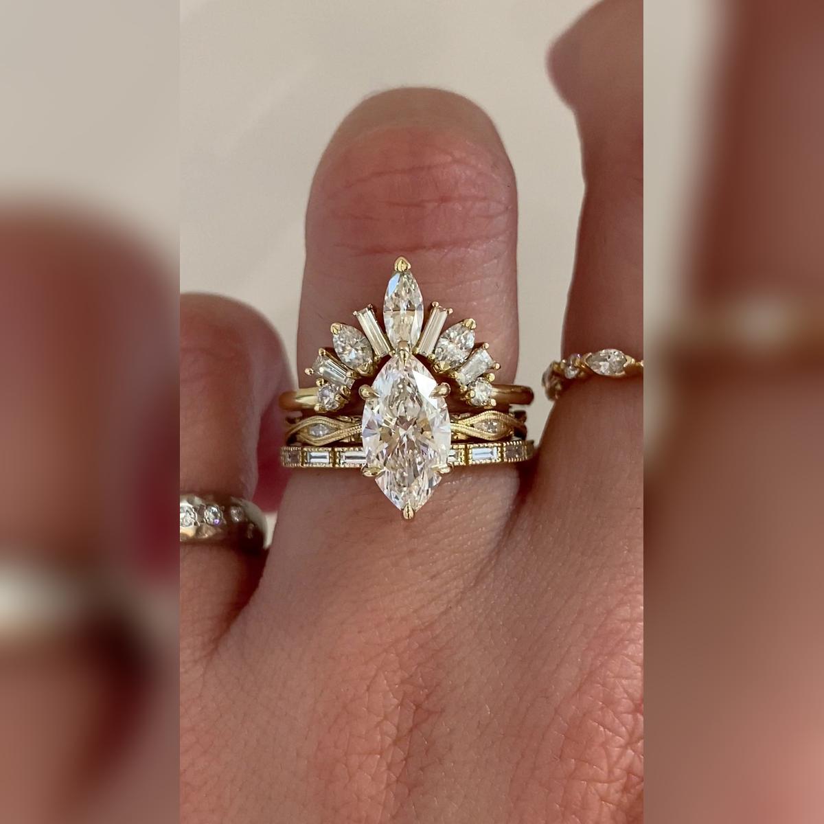 Odalynn Wedding Band Pairings