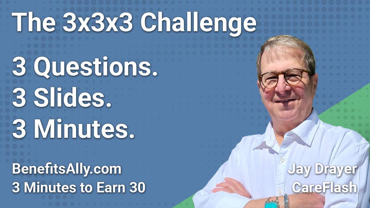 CareFlash - 3x3x3 Challenge With Jay Drayer