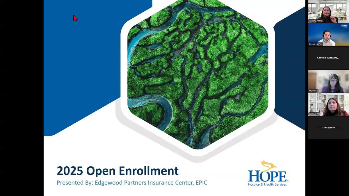 Hope Hospice - 2025 Open Enrollment Webinar