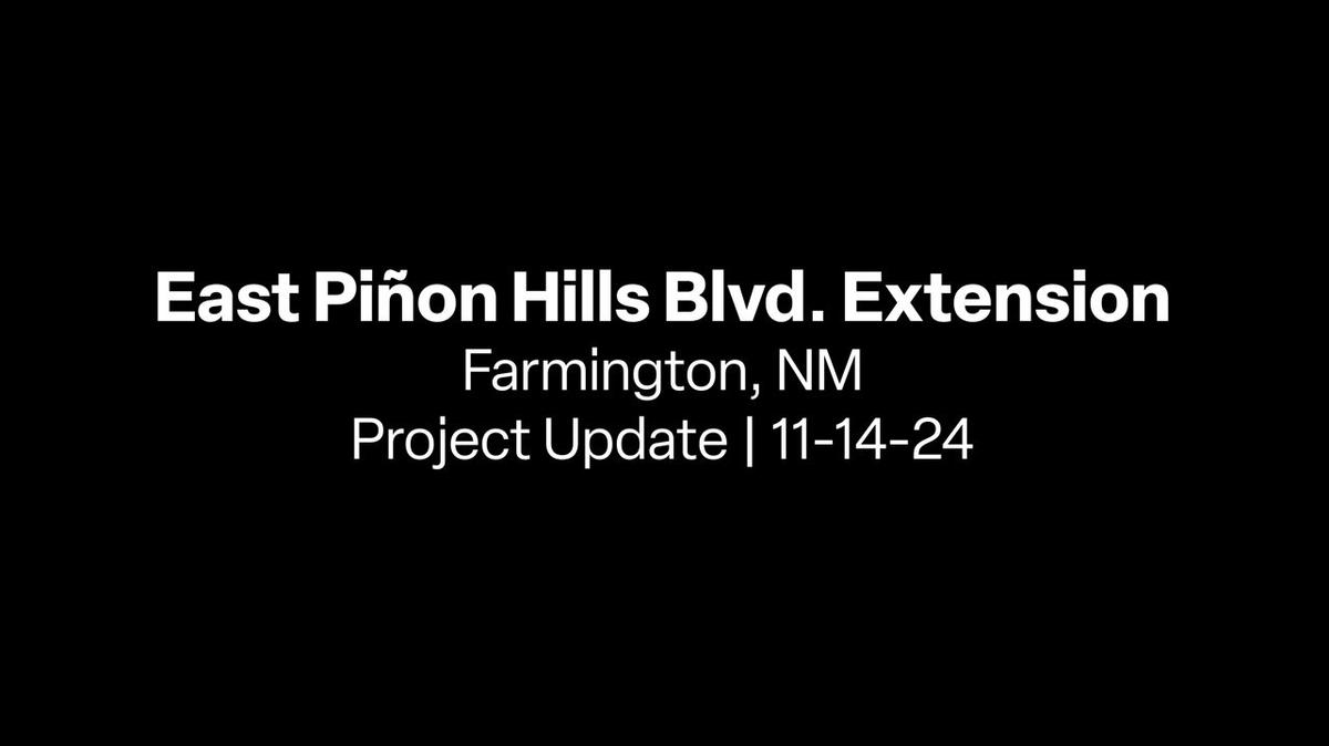 Pinon Hills Update 11-14-24