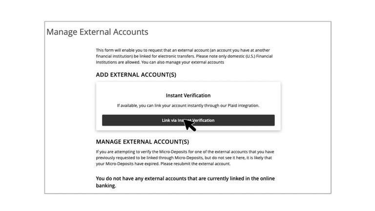 External Accounts