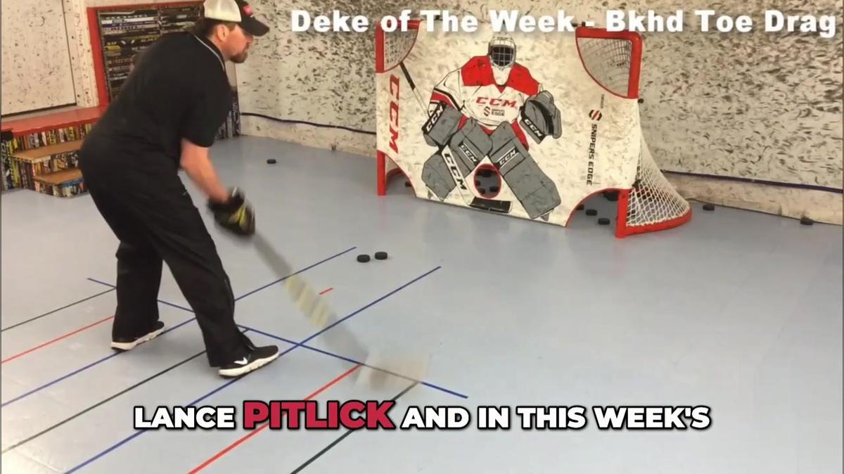Deke of the Week Master the Backhand Toe Drag Deke of the Week