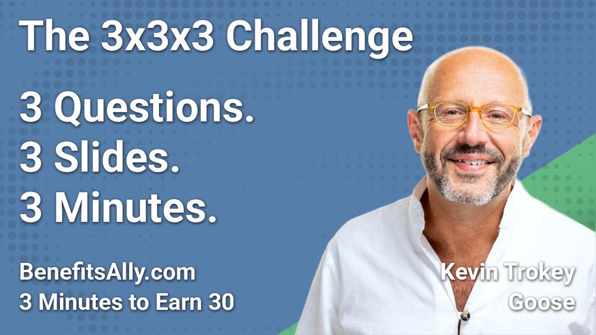 Goose - 3x3x3 Challenge With Kevin Trokey