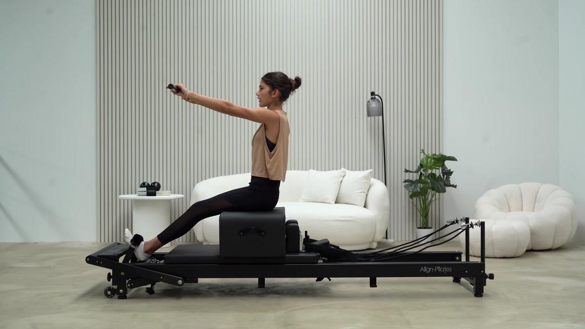 Reformer HIIT: Express Power Session with Sitting Box & Pole