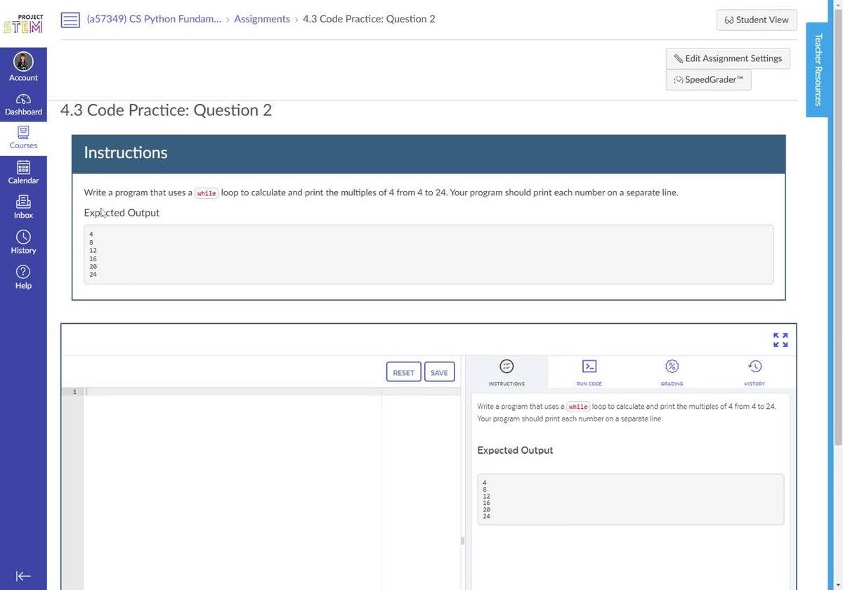4.3 Code Practice Question 2