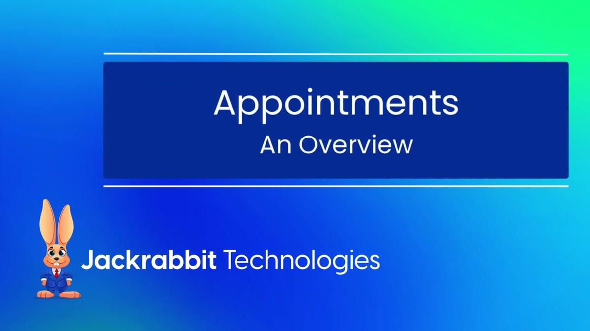 Appointments: An Overview