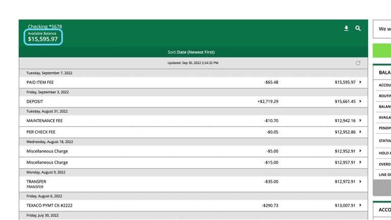 Account Details
