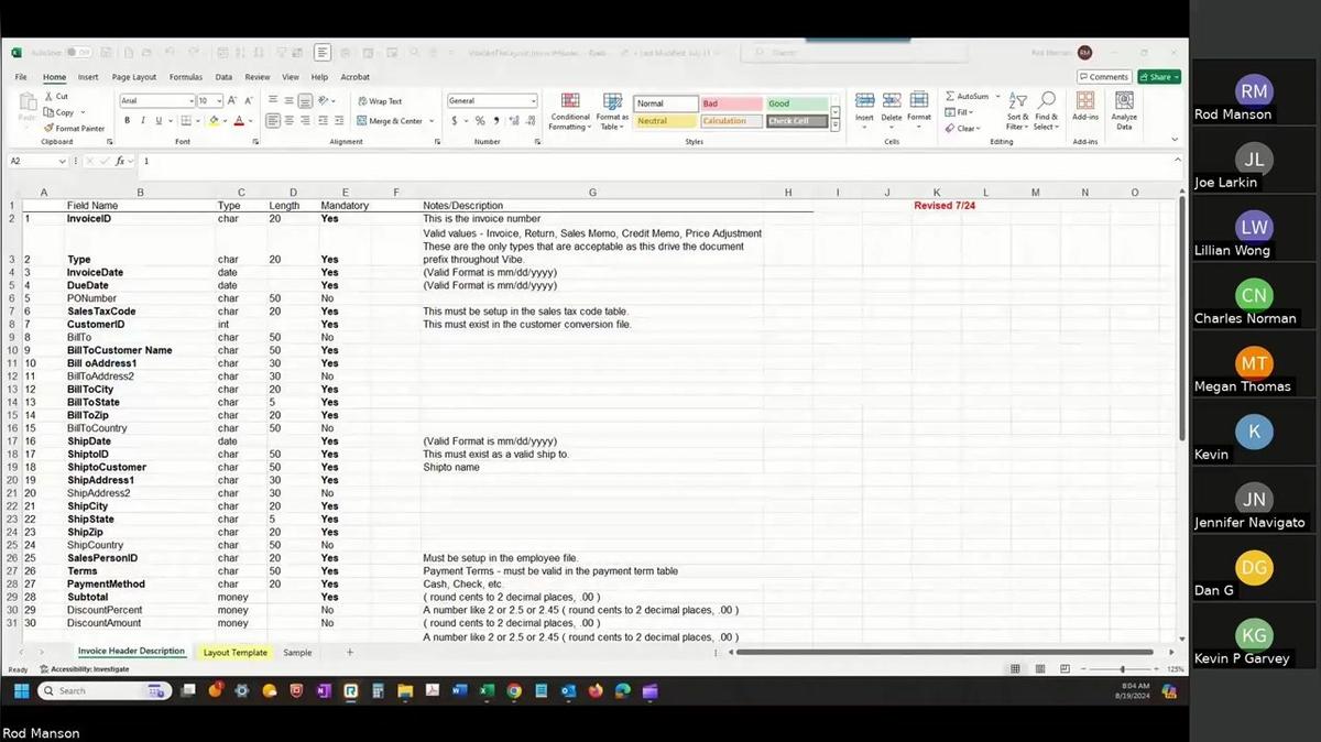 Garveys_35 - Invoice History conversion file