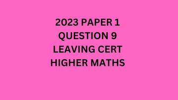 Q9 Lchm P1 2023