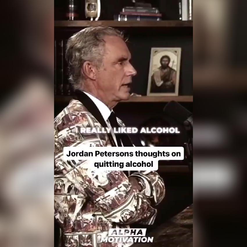 Jordan Peterson&#39;s Thoughts on Quitting Addiction