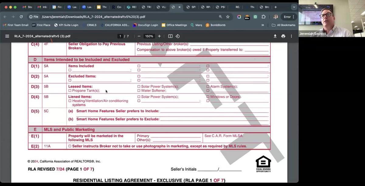 The new RLA and other forms regarding compensation w/ Jeremiah Secrest (7.15.2024)