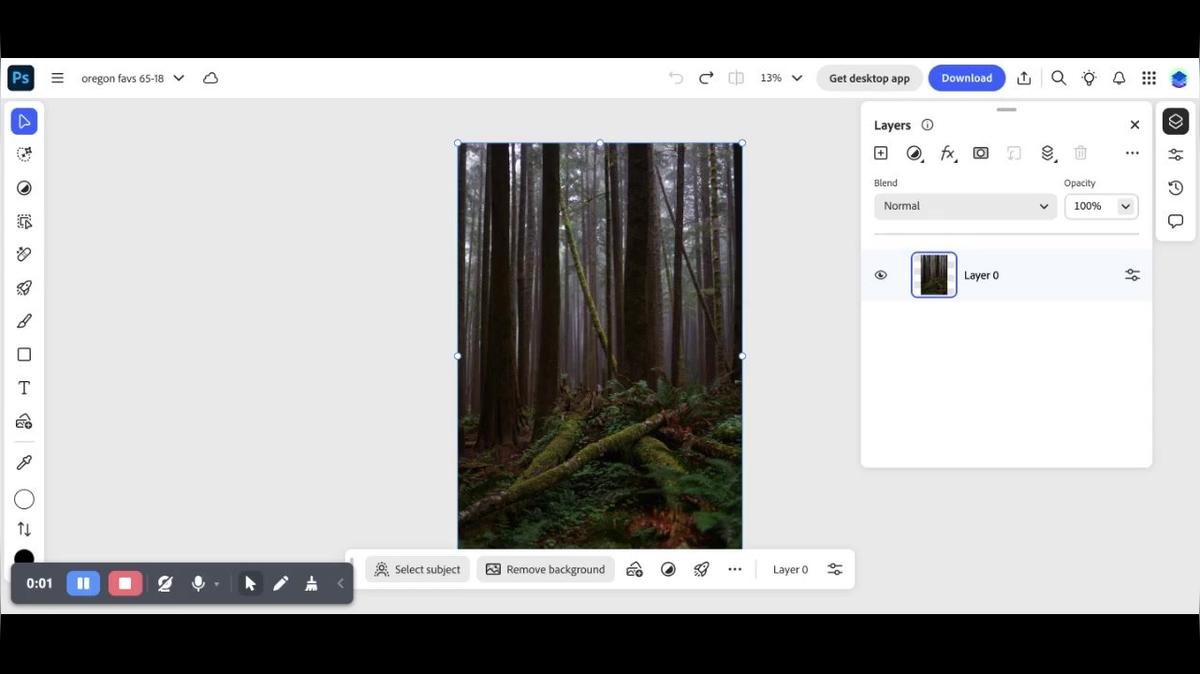 Photoshop on the Web Tutorial: Crop and Resize