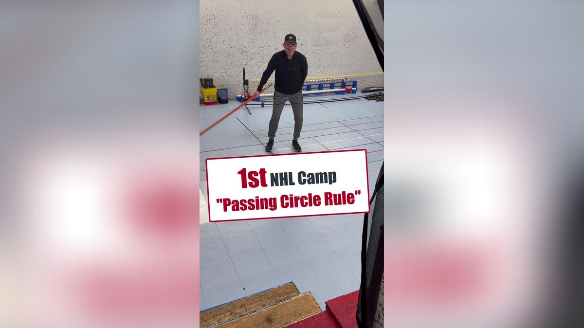 April 27th - 1st NHL Camp &quot;Passing Circle Rule&quot;