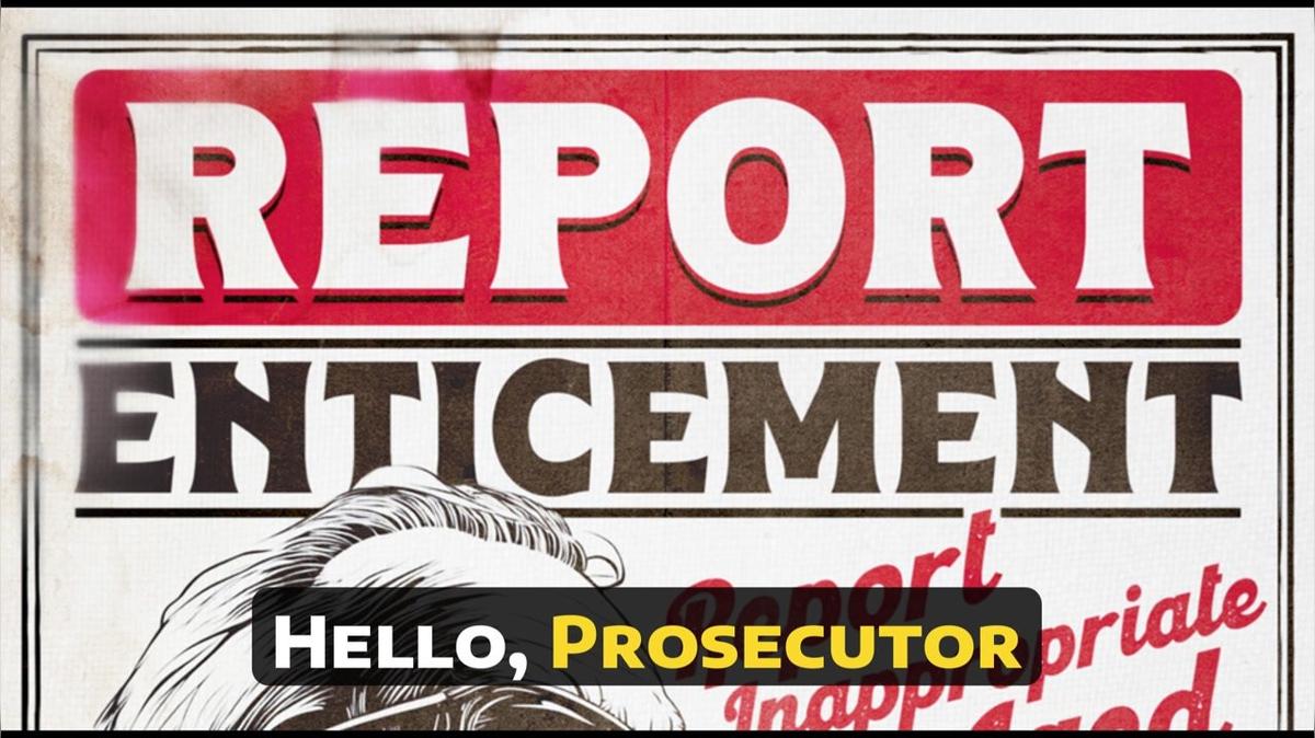 Report Enticement Prosecutor Bible Study
