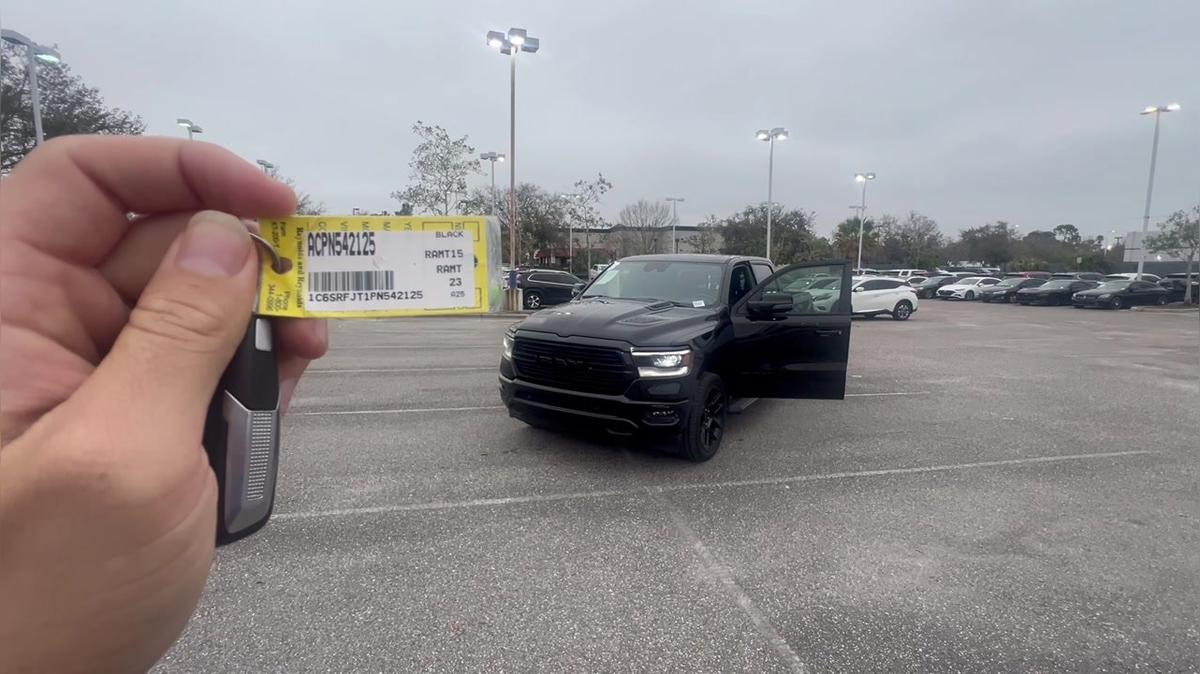 Pre-Owned 2023 Ram 1500 Laramie 4WD Crew Cab Pickup
