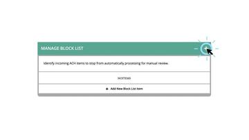 Filters - Block List