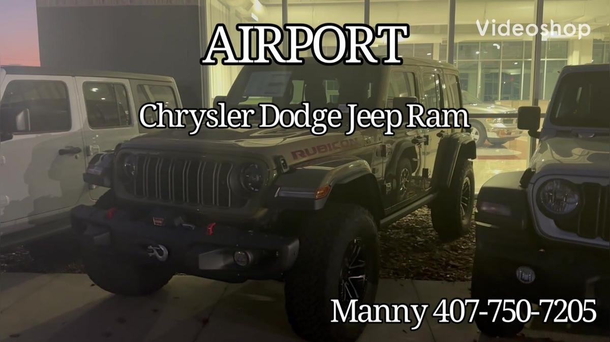 Mark’s video by Manny/AirportCDJR 407-750-7205