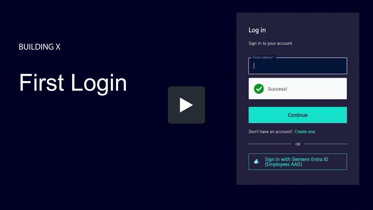 Building X 001 - First Login | Learn Navigator Here!