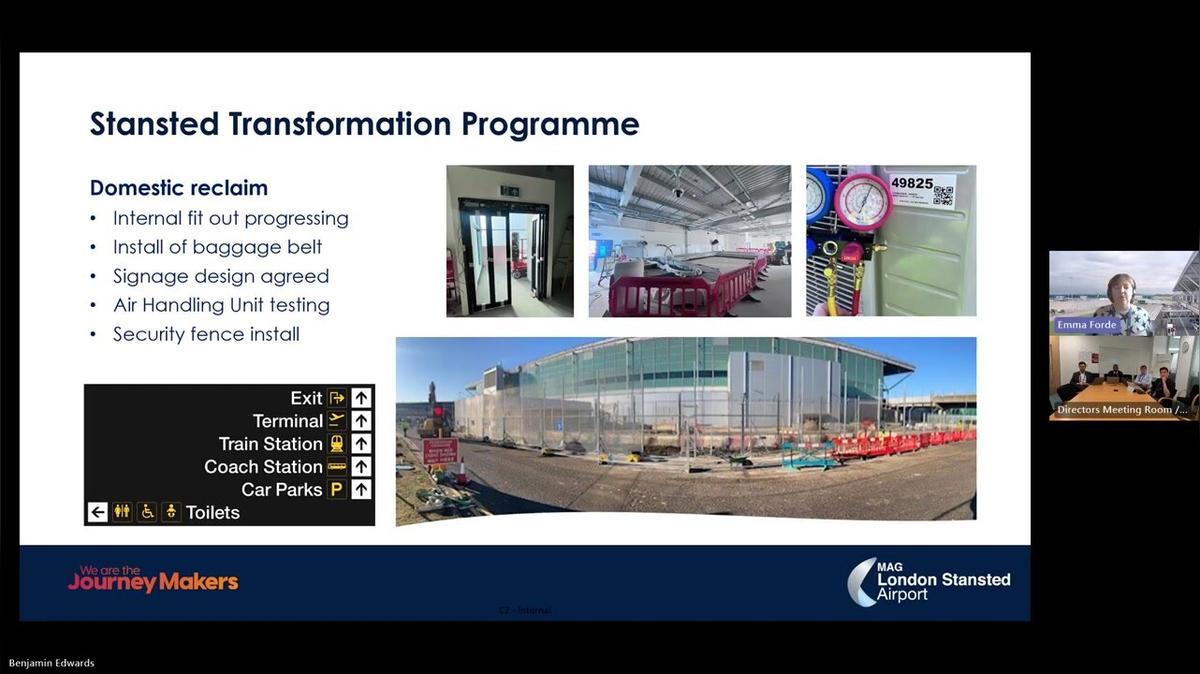 Transforming Stansted progress update 19032025