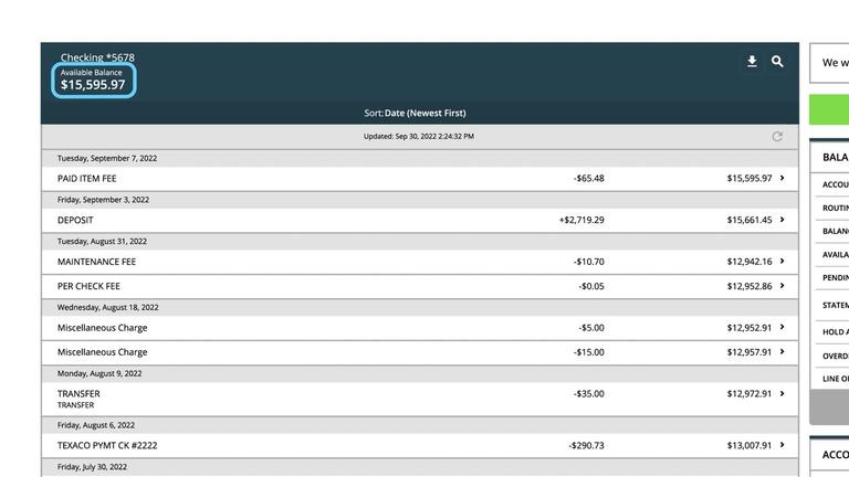 Account Details