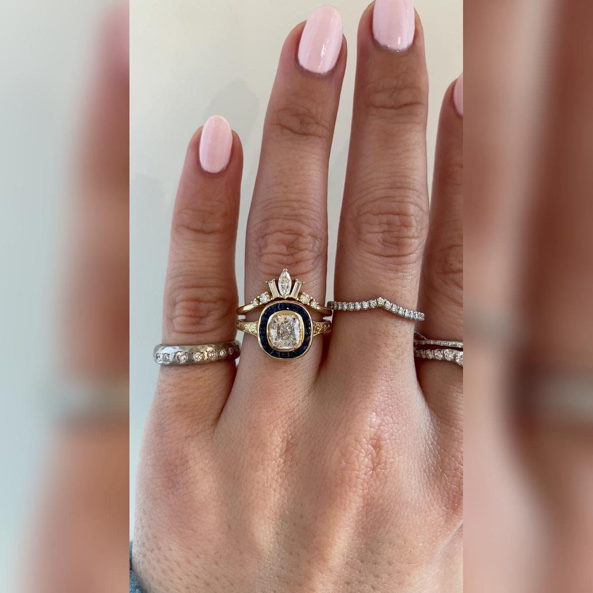 Ellery Wedding Band Pairings