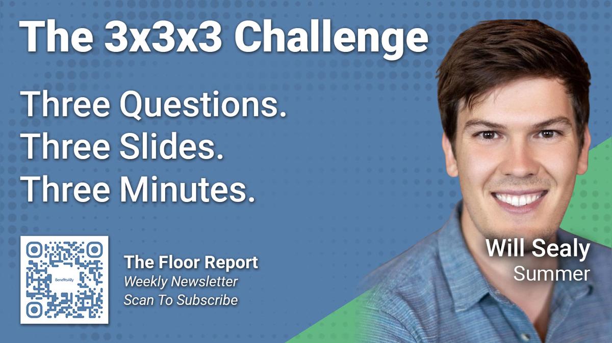 Summer - 3x3x3 Challenge with Will Sealy