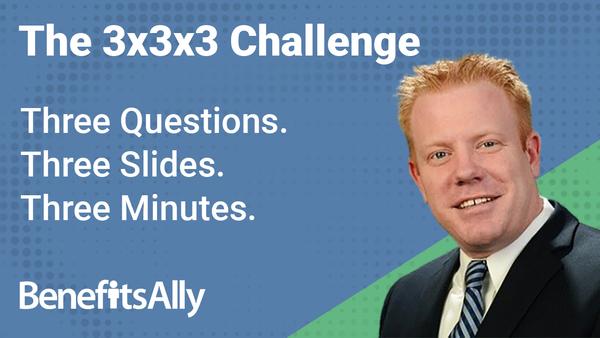 Nova Healthcare Administrators - 3x3x3 Challenge With Todd Martin