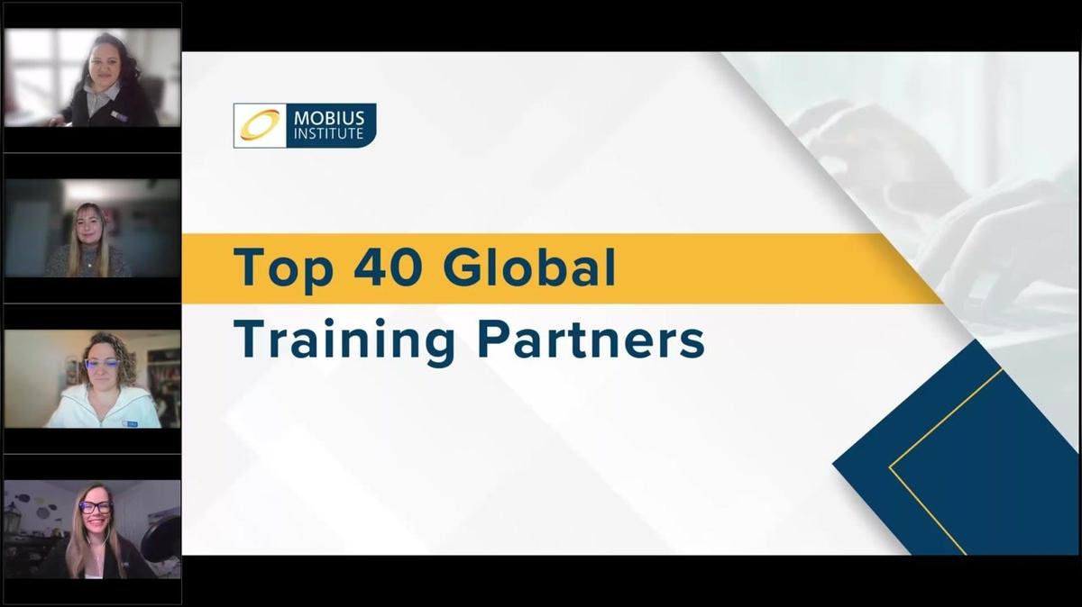 Mobius Institute- Top 40 Training Partner Program Kickoff