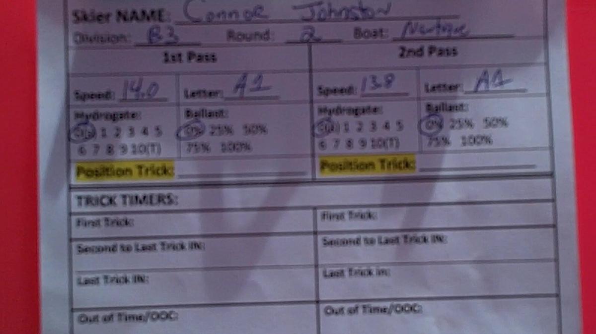 Connor Johnston B3 Round 2 Pass 1