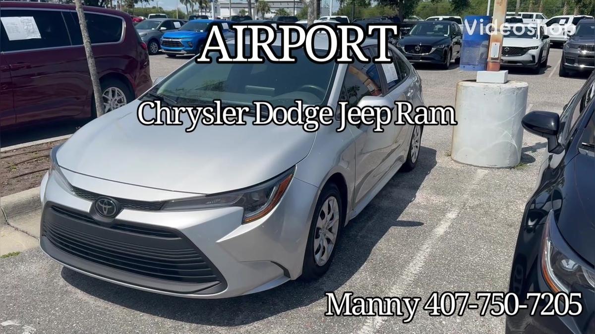 Daniel’s Toyota Corolla by Manny/AirportCDJR 407-750-7205