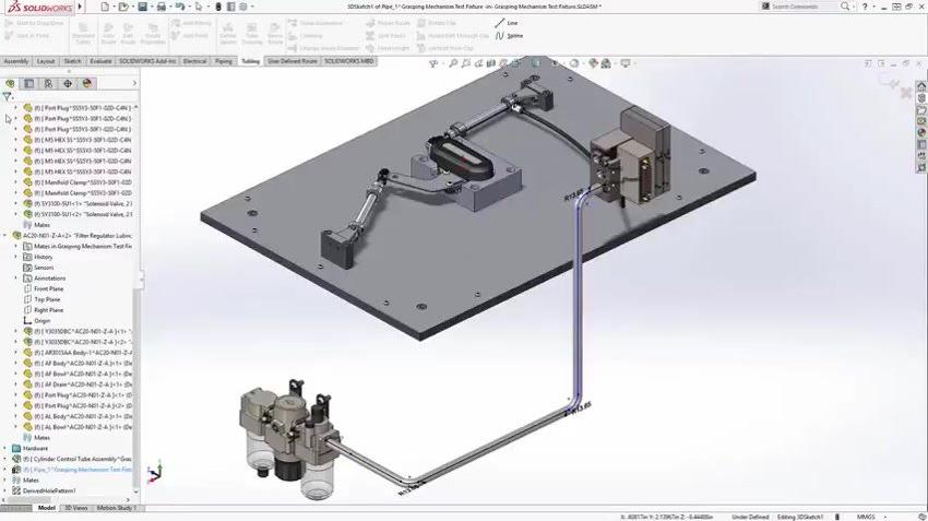 SOLIDWORKS - Routing First Look