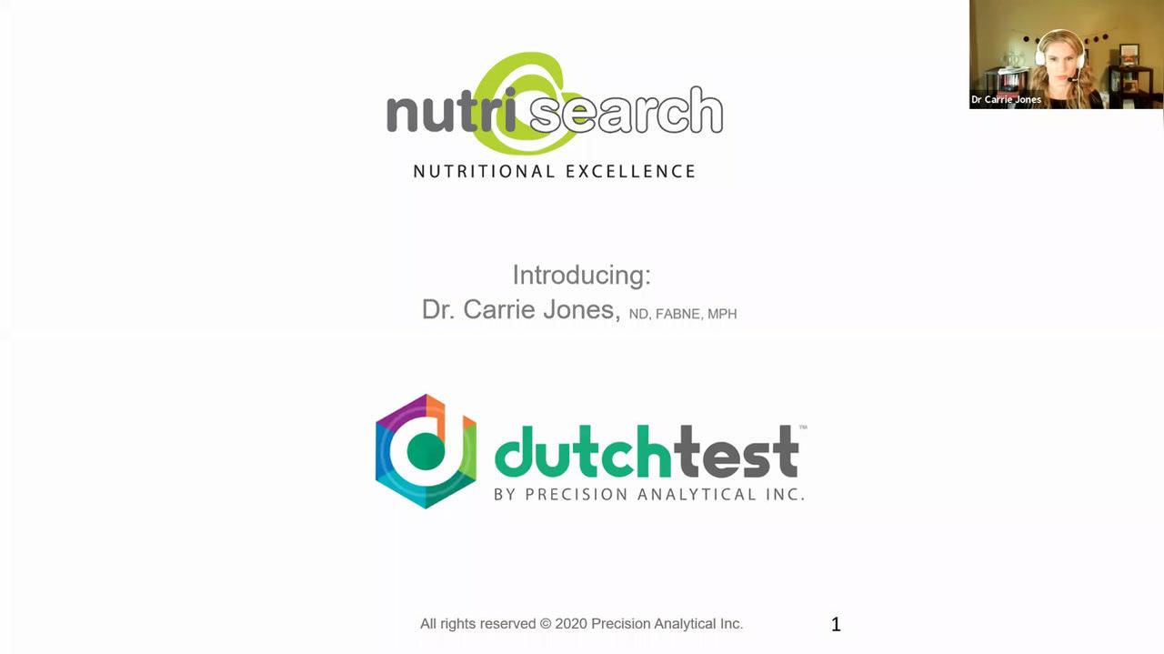 DUTCH Webinar 3 "Menopause and Andropause" case studies