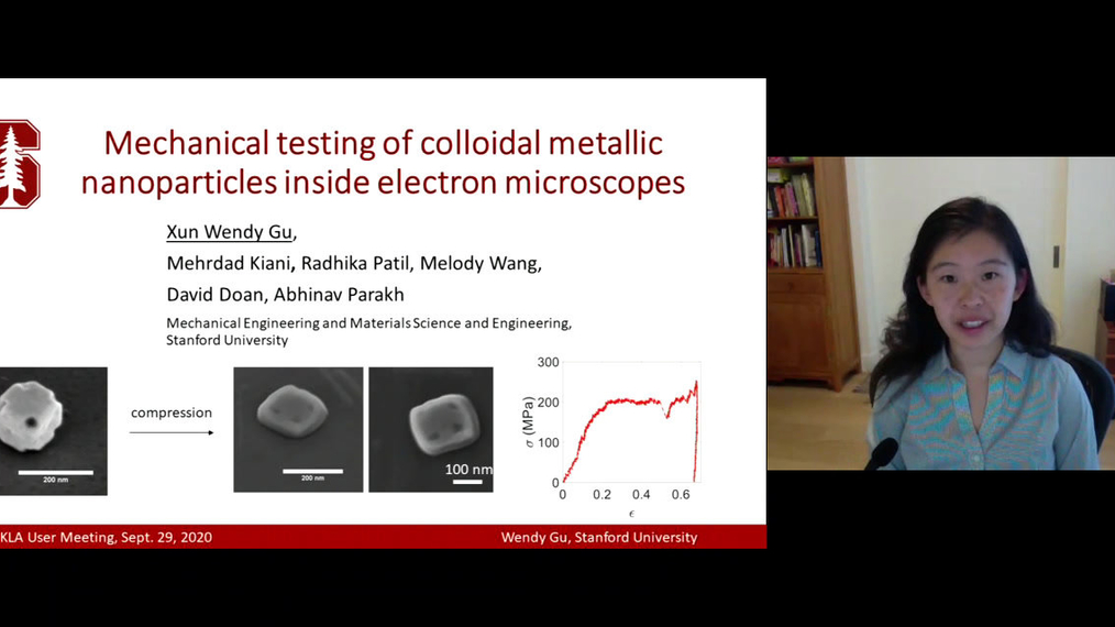 Mechanical Testing of Colloidal Metallic Nanoparticles Inside Electron Microscopes