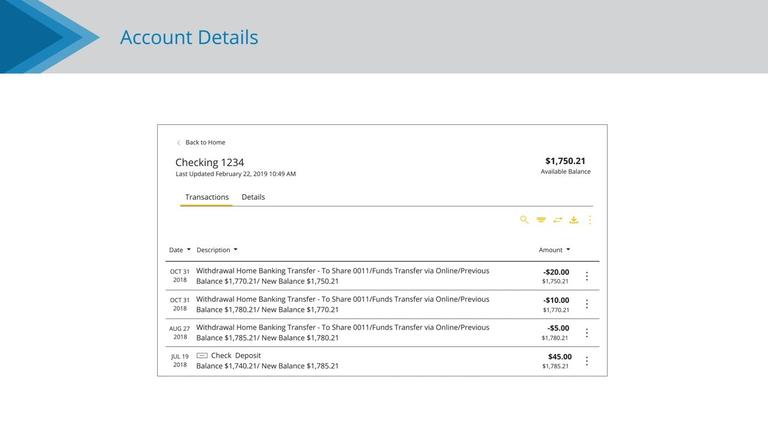 Transactions and Balances