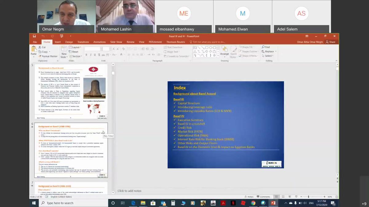 Banque Du Caire - Basel III &amp; IV - 1st session.mp4