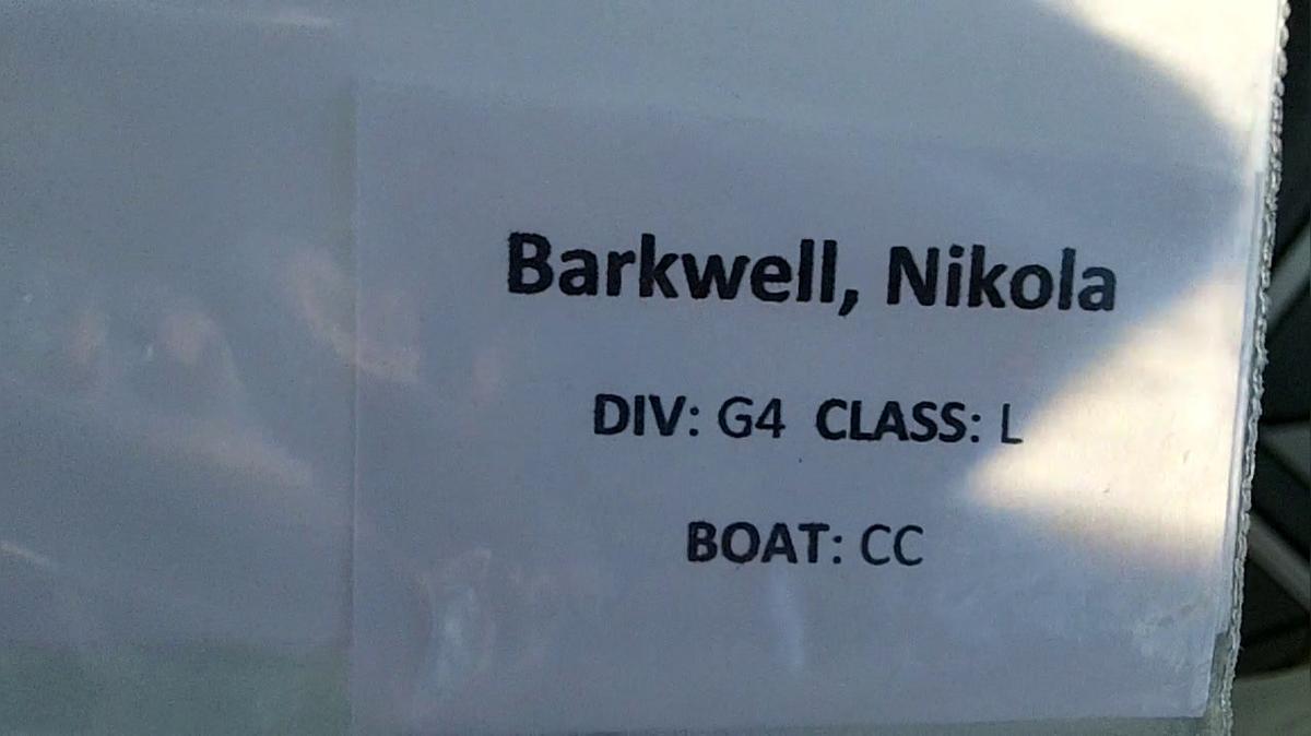 Nikola Barkwell G4 Round 1 Pass 2