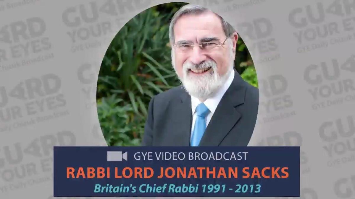 228 - Rabbi Jonathan Sacks - Shabat = Detox Digital