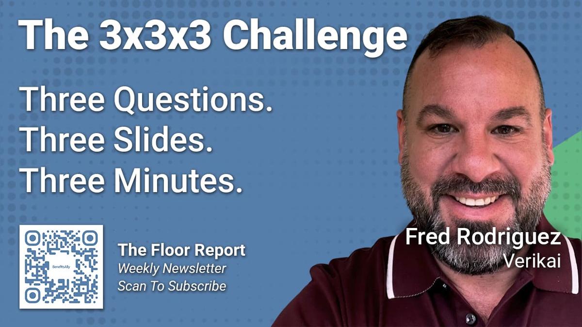 Verikai - 3x3x3 Challenge with Fred Rodriguez