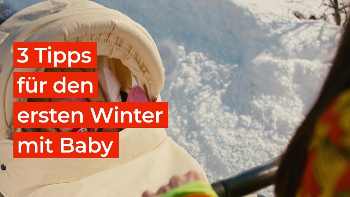 3 Tipps für den ersten Winter mit Baby