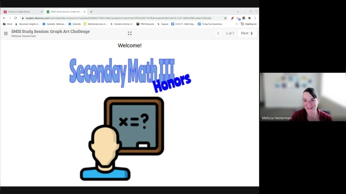 SMIII Honors Q2W6 Study Session 2021