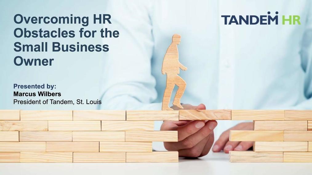 Overcoming HR Obstacles for the Small Business Owner
