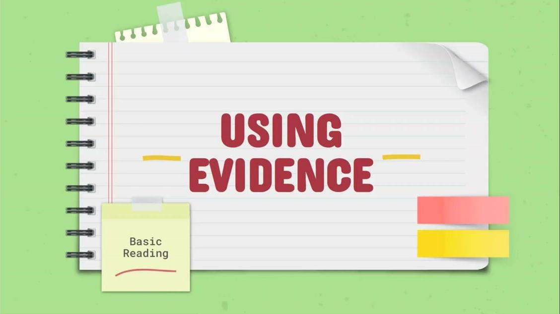 Using Evidence Resource.mp4