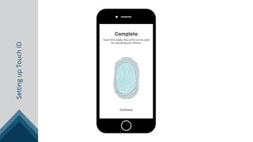 Apple Touch ID Setup